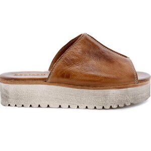 Bed:Stu Fairlee II Flatform Leather Slide Sandals - Like New